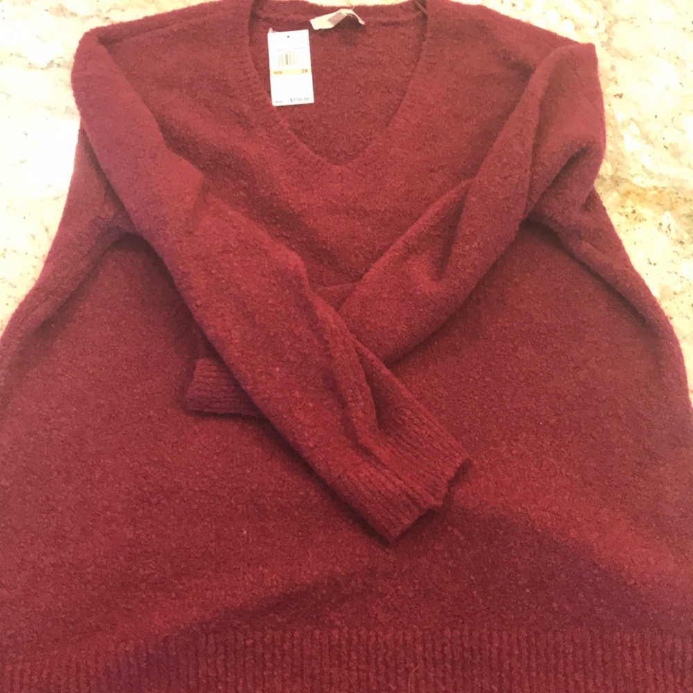 NWT MK v neck sweater